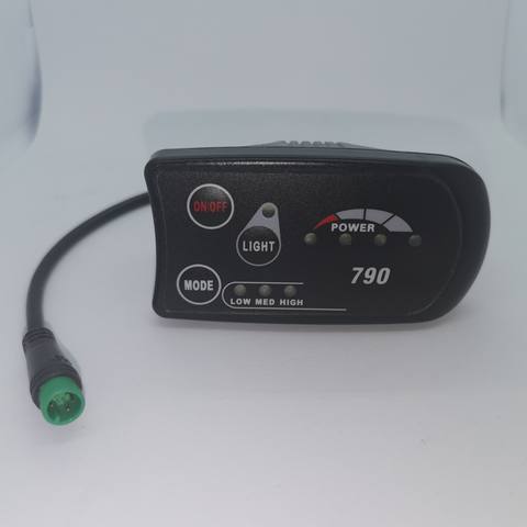 Intelligent LED-790 Digital Computer Panel Display Elektrofahrrad Smart E-Bike