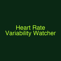 Heart Rate Variability Watcher