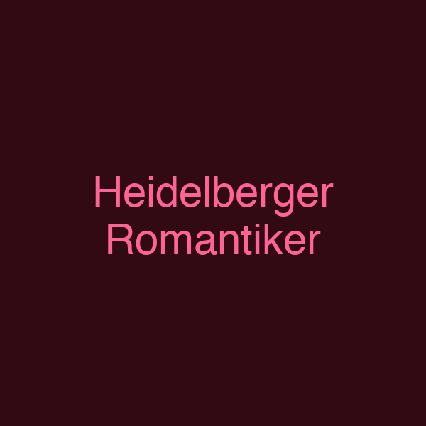 Heidelberger Romantiker
