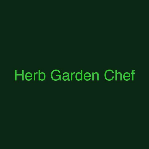 Herb Garden Chef