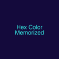 Hex Color Memorized