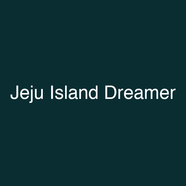 Jeju Island Dreamer