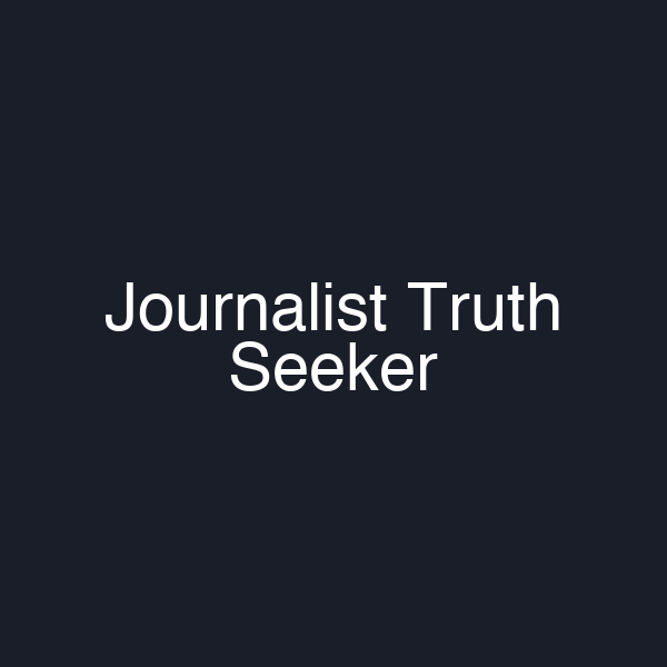 Journalist Truth Seeker