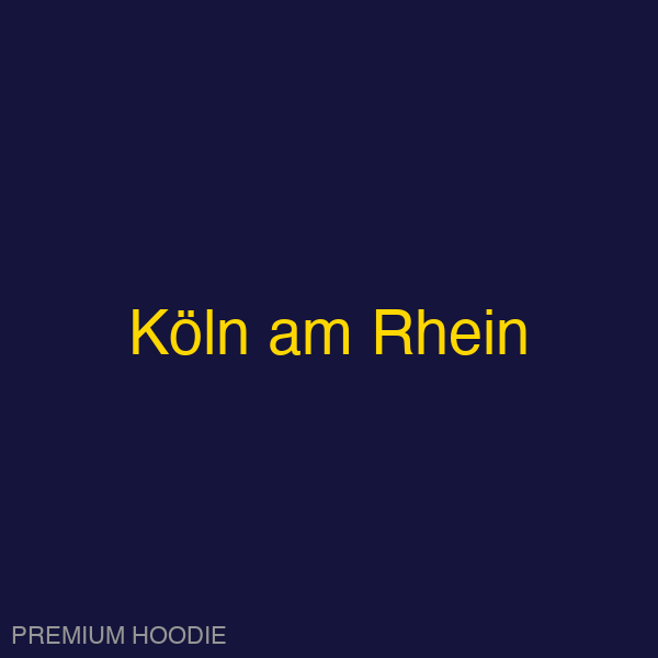 Köln am Rhein | Hoodie