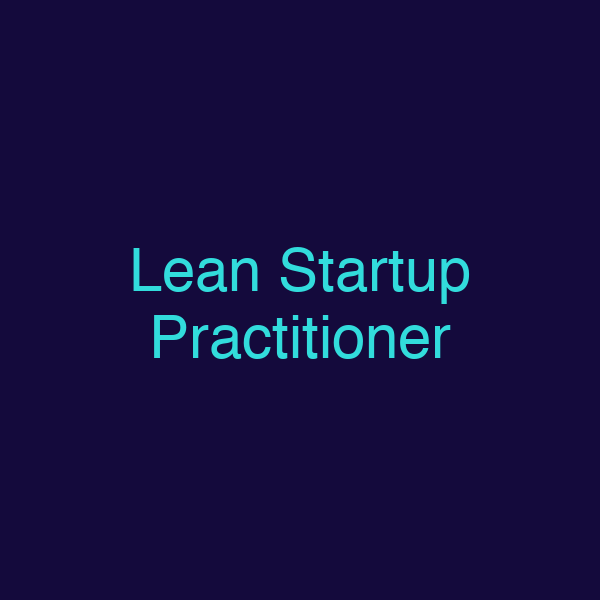 Lean Startup Practitioner