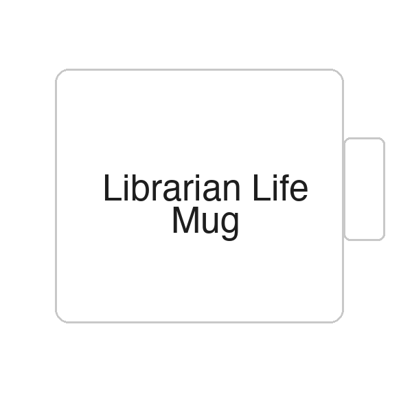 Librarian Life Mug | Tasse