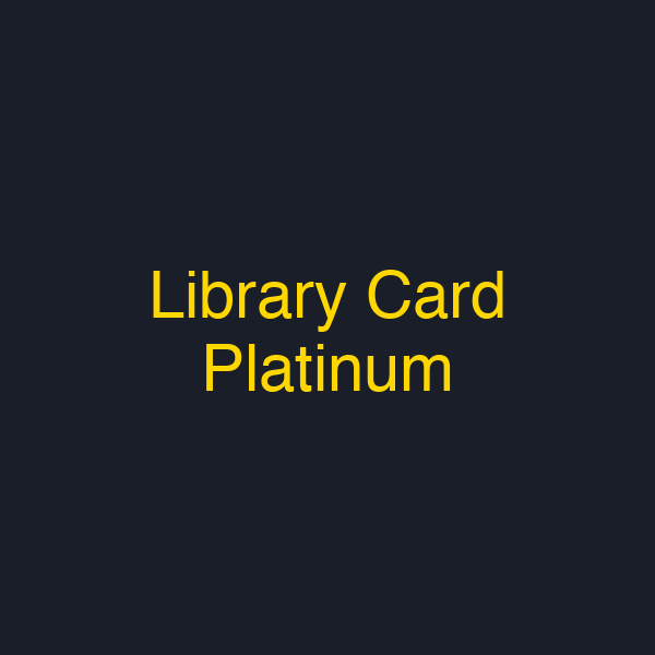 Library Card Platinum