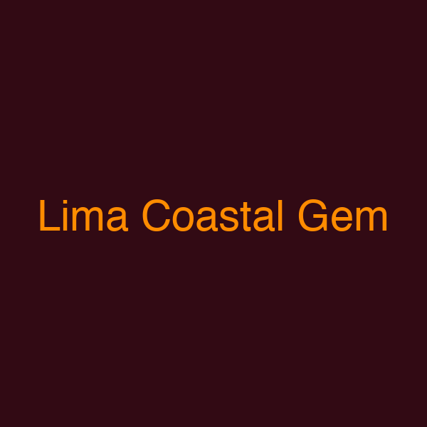 Lima Coastal Gem