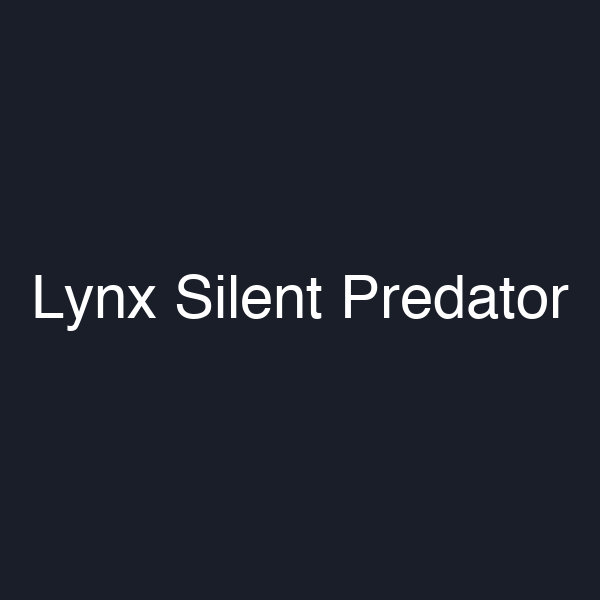 Lynx Silent Predator