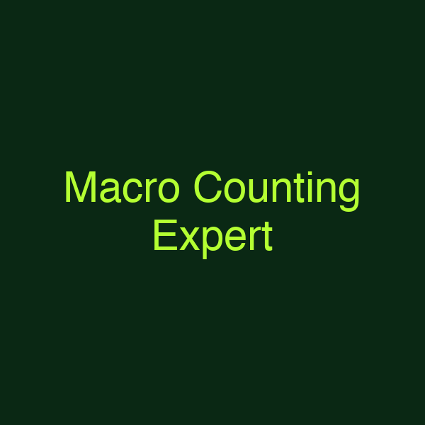 Macro Counting Expert