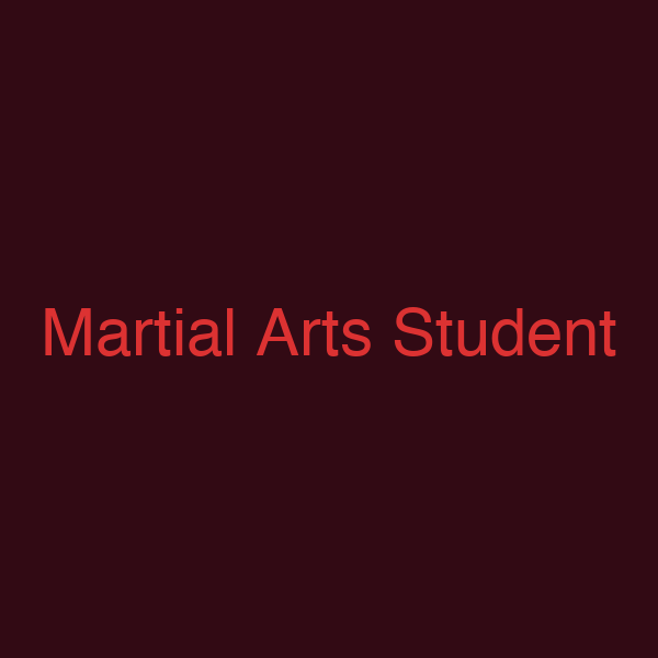 Martial Arts Student