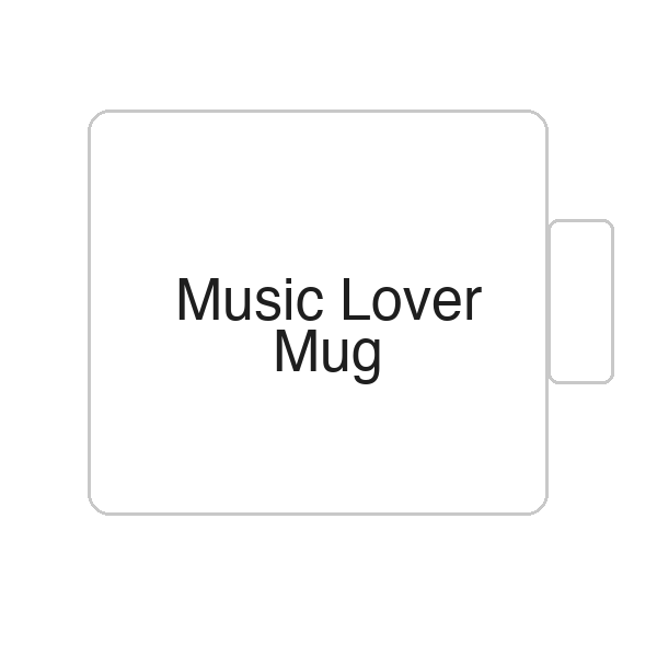 Music Lover Mug | Tasse