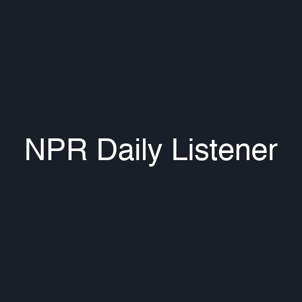 NPR Daily Listener