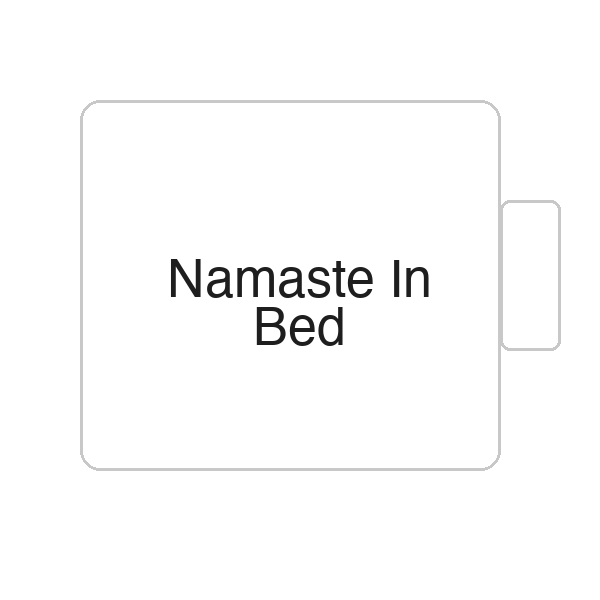 Namaste In Bed | Tasse