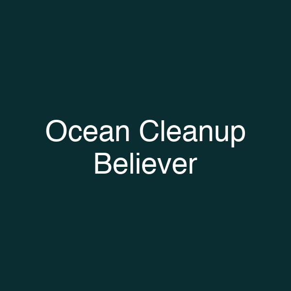 Ocean Cleanup Believer