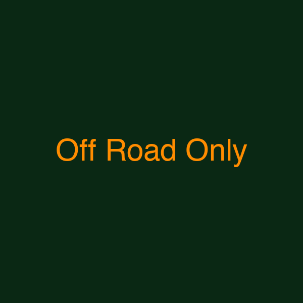 Off Road Only