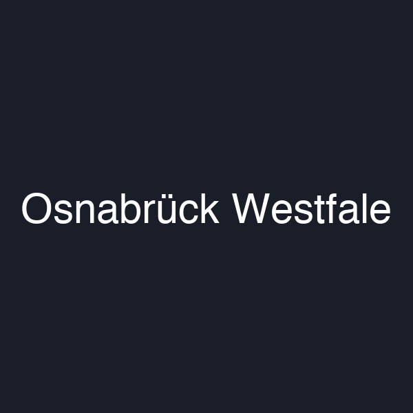 Osnabrück Westfale