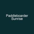 Paddleboarder Sunrise