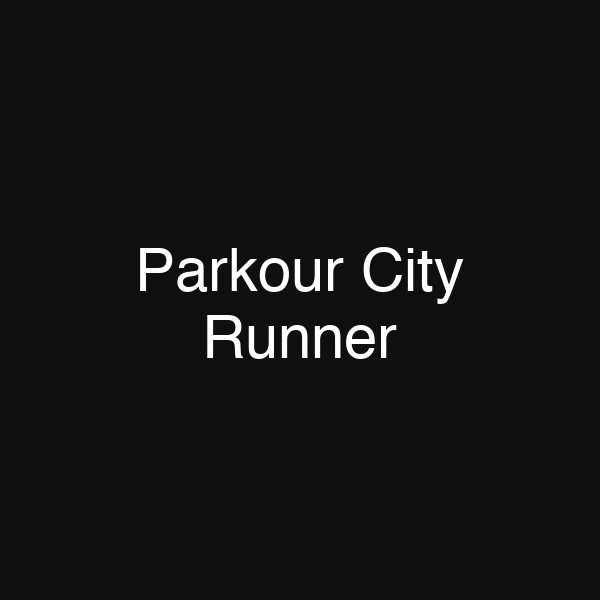 Parkour City Runner