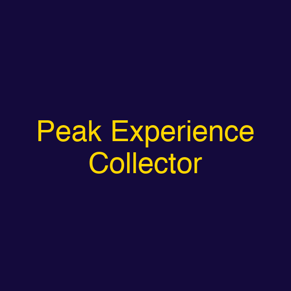 Peak Experience Collector