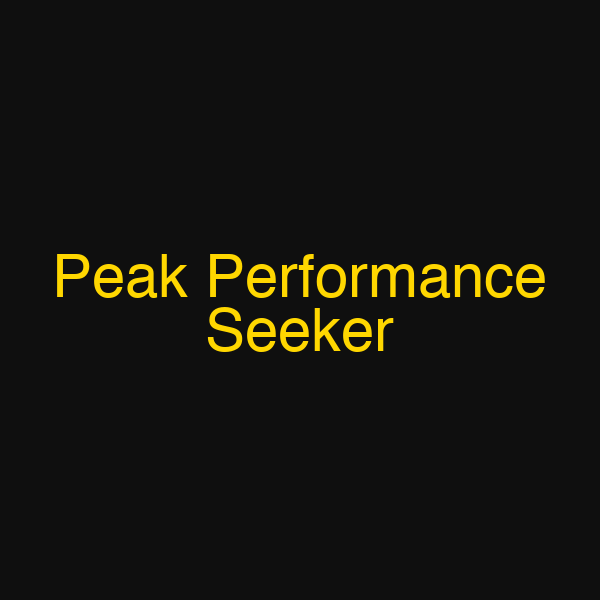 Peak Performance Seeker
