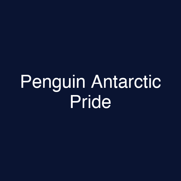 Penguin Antarctic Pride