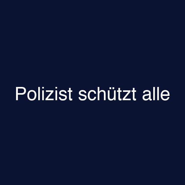 Polizist schützt alle