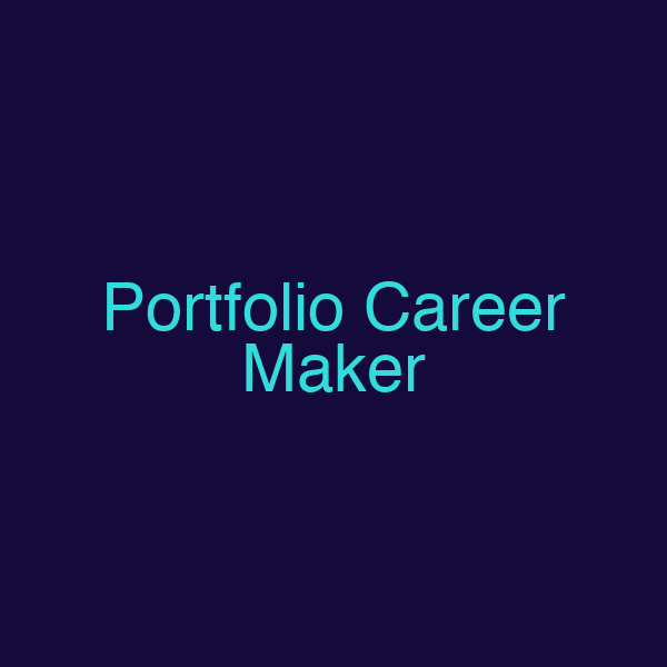 Portfolio Career Maker