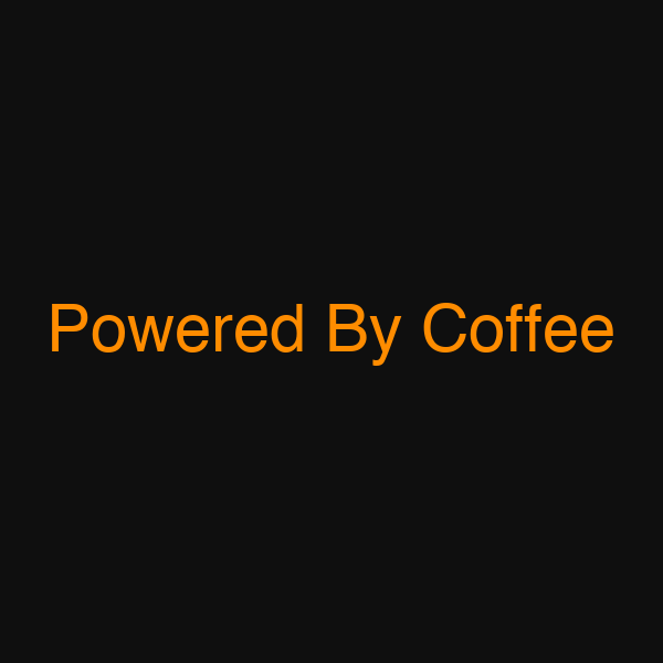 Powered By Coffee