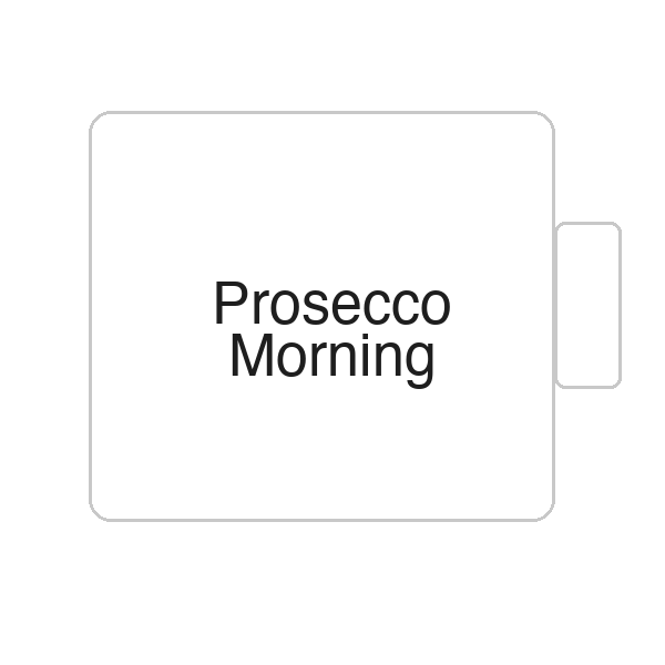 Prosecco Morning | Tasse