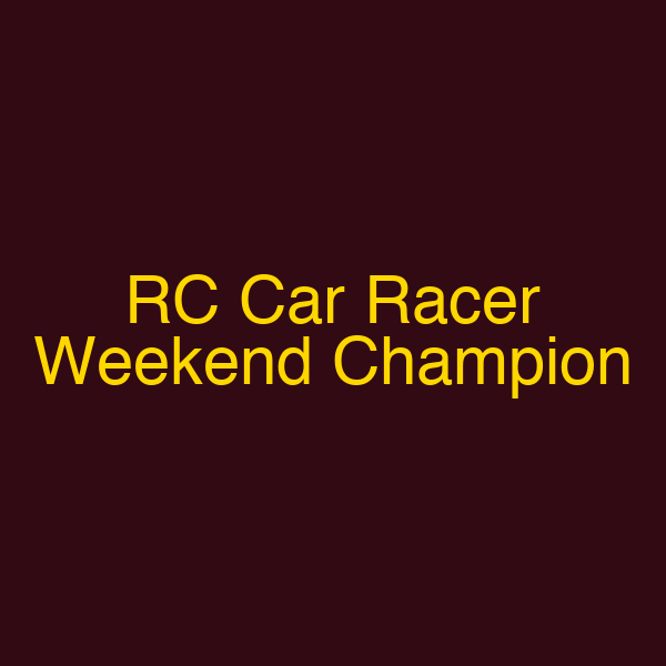 RC Car Racer Weekend Champion