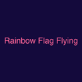 Rainbow Flag Flying