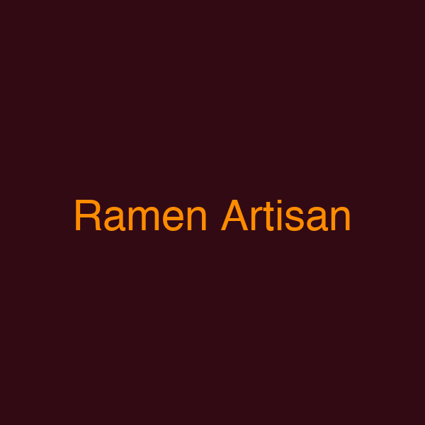 Ramen Artisan