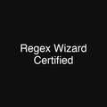 Regex Wizard Certified