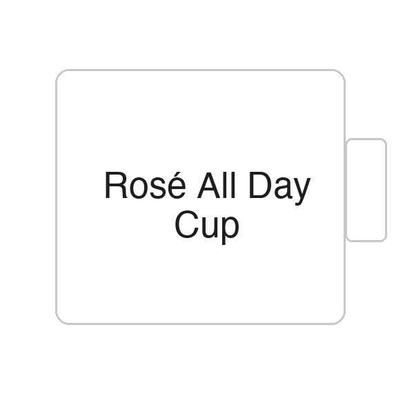 Rosé All Day Cup | Tasse