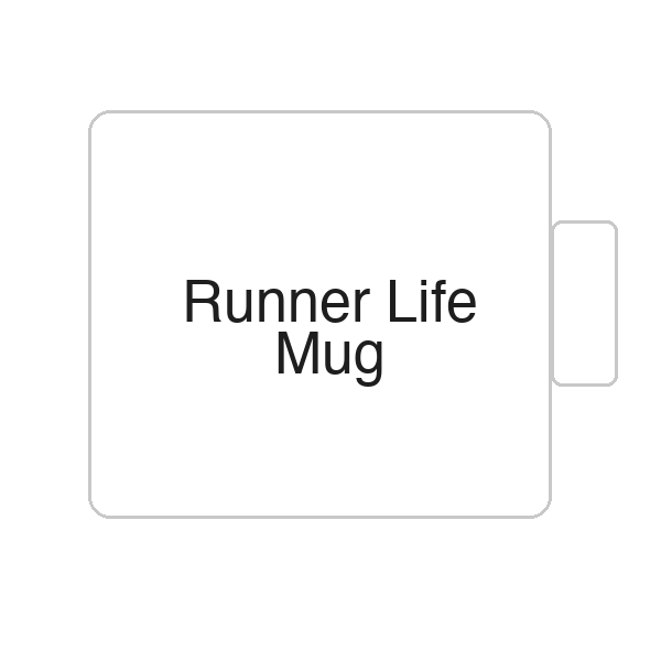 Runner Life Mug | Tasse