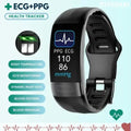 P11 Plus Smart Armband EKG Wasserdicht Aktivität Tracker Herzfrequenz Fitness Armband Männer