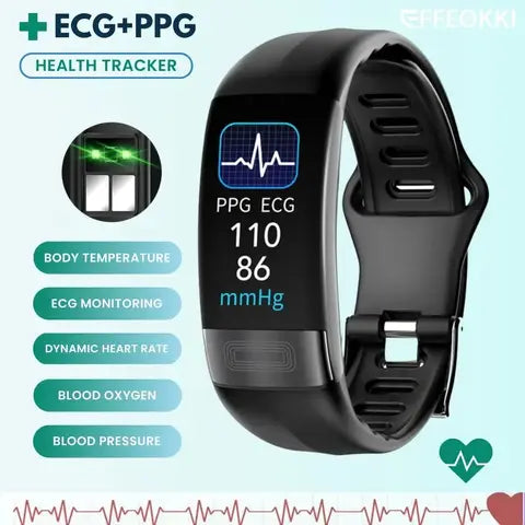 P11 Plus Smart Armband EKG Wasserdicht Aktivität Tracker Herzfrequenz Fitness Armband Männer
