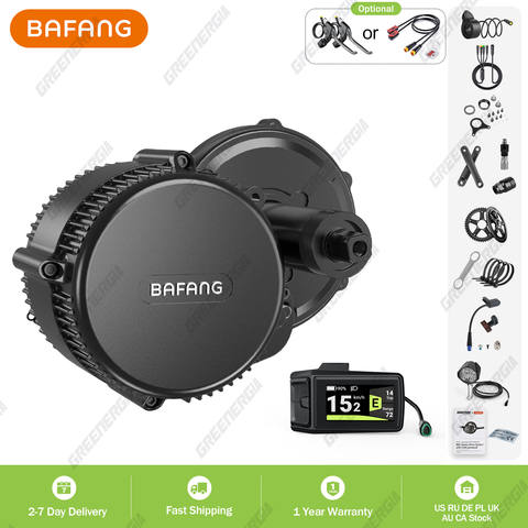 Bafang 750W 48V E-Bike Mittelmotor Kit Komplettset BBS02B Elektrofahrrad Umbausatz Zentraler Antrieb Smart
