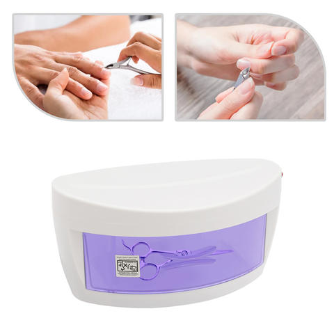 UV Nagelwerkzeug Sterilisatorbox Ultraviolett Ozon Desinfektion Tragbar Schönheitssalon
