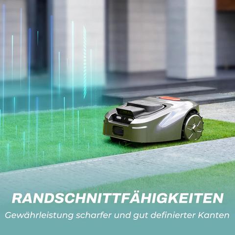 ISWARD GX 2026 Mähroboter Kabellos 2500m² RTK KI-Vision 4G WiFi Bluetooth 57% Steigung 156 Min Smart Home