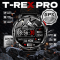 1100mAh Herren Smartwatch Outdoor GPS 10ATM Bluetooth Anruf Sport für Android iOS