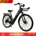 PIXAR C1 PRO City E-Bike 250W 36V 18Ah 25km/h Korb LCD Display Elektrofahrrad Smart