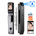 RAYKUBE DF14 Tuya WiFi 3D Gesichtserkennung Fingerabdruck Smart Lock Kamera Zwei-Wege-Audio Videoanruf App