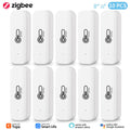 Tuya Zigbee Temperatur Feuchtigkeitssensor Smart Life Remote Monitor Alexa Google Smart Home