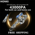 Honki 43KPa Kabelloser Handstaubsauger Hochleistung Tierhaare Sofa Teppich