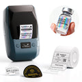 Niimbot M2 Thermodrucker 300DPI High-Resolution Kabellos 20-50mm Telefon PC Smart Etikettendrucker