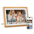 ARZOPA 10.1 Zoll Metall Digitaler Fotorahmen WiFi 32GB IPS HD Touchscreen Remote Share Auto-Rotation Smart
