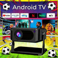 Xnano Mini-Projektor HA109 Native 300ANSI Android11 WiFi6 BT5.0 4K 1080P Heimkino-Projektor