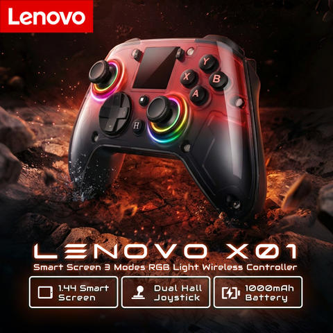 Lenovo X01 Smart Screen Wireless Controller 3 Modi Switch PS4 iOS Android PC TV